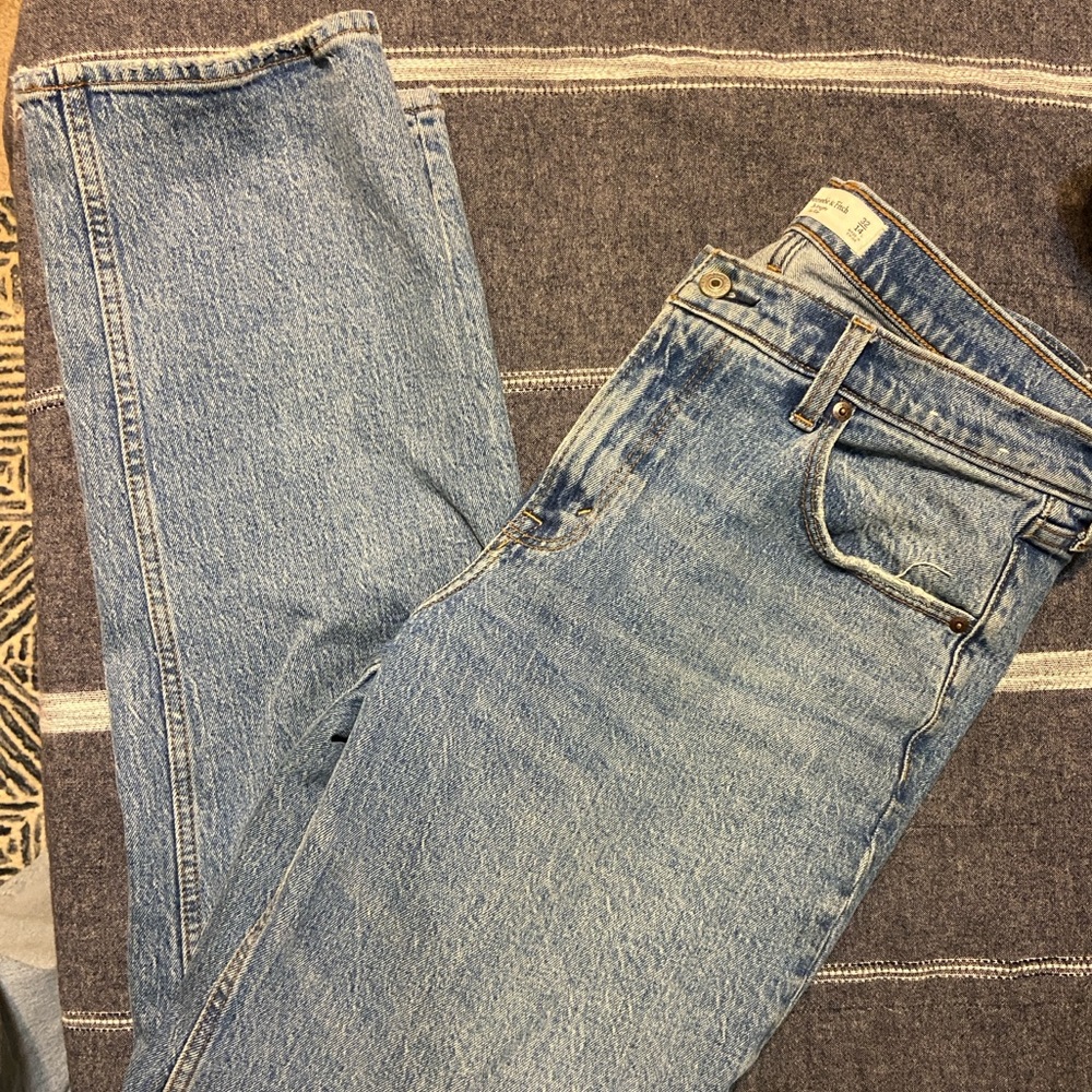 Abercrombie & Fitch Light Blue Denim Jeans